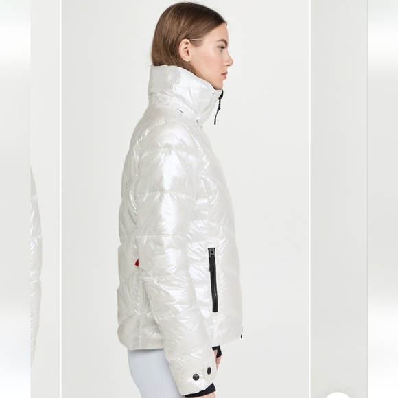 Bogner Fire and Ice Saelly Quilted Ski Jacket Off White - Picture 13 of 13